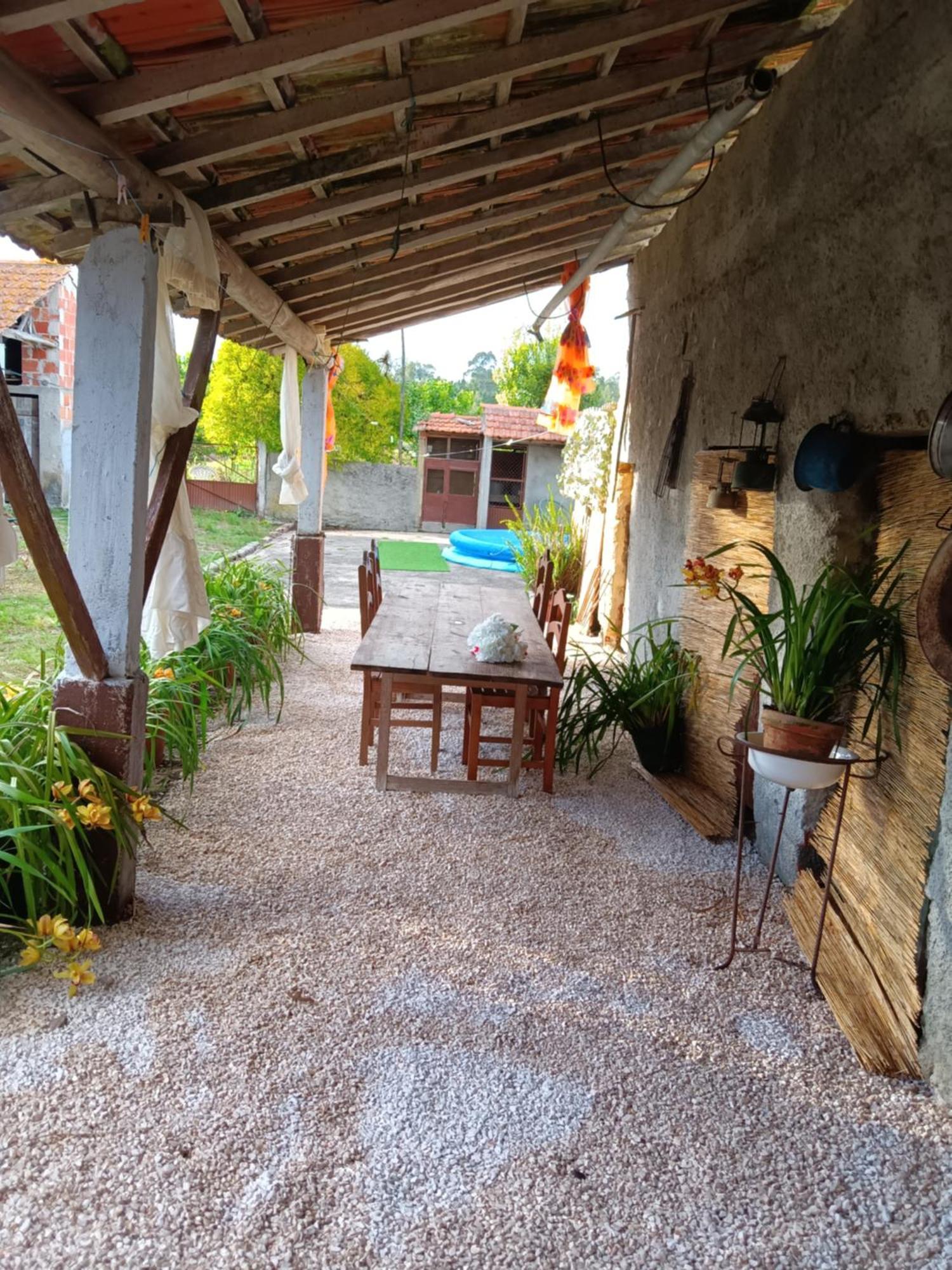 Casa Da Vovo Ceu - Casa De Campo Gandaresa - Country House, Entre Coimbra E Aveiro, A 15 Minutos Carro Praia Mira - Quintal Com Piscina Insuflavel Cantanhede Eksteriør billede